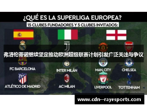 弗洛伦蒂诺继续坚定推动欧洲超级联赛计划引发广泛关注与争议 弗洛伦蒂诺继续坚定推动欧洲超级联赛计划引发广泛关注与争议